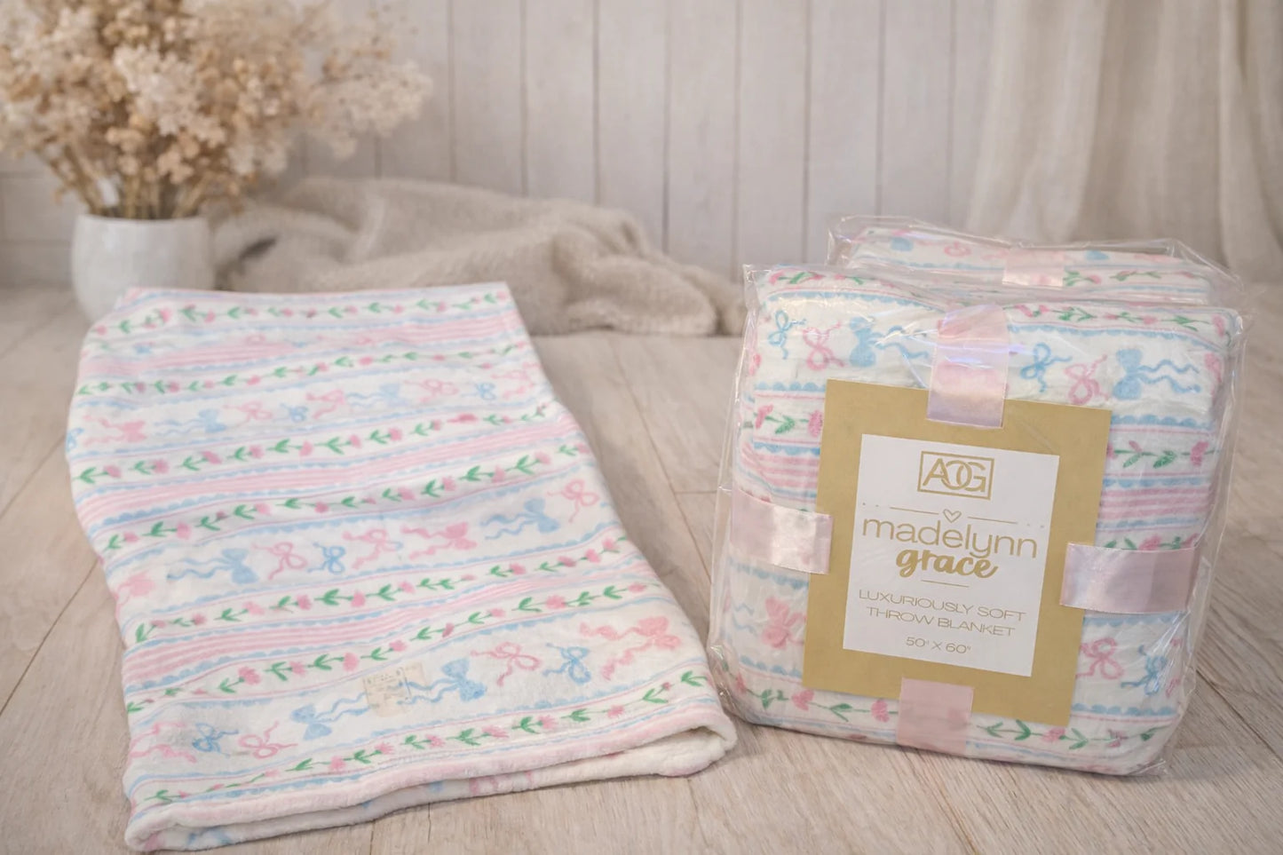 Madelynn Grace Luxe Fleece Blankets
