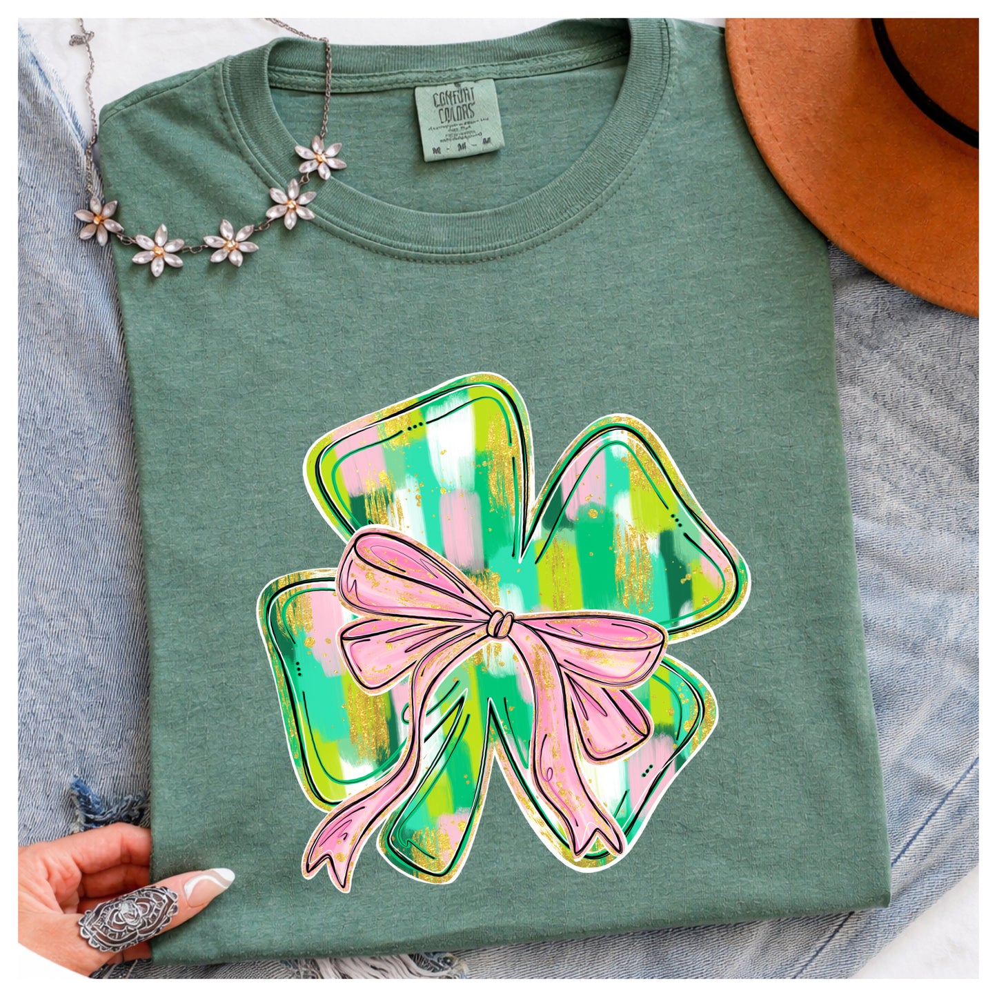 Painted Clover CC Tee
