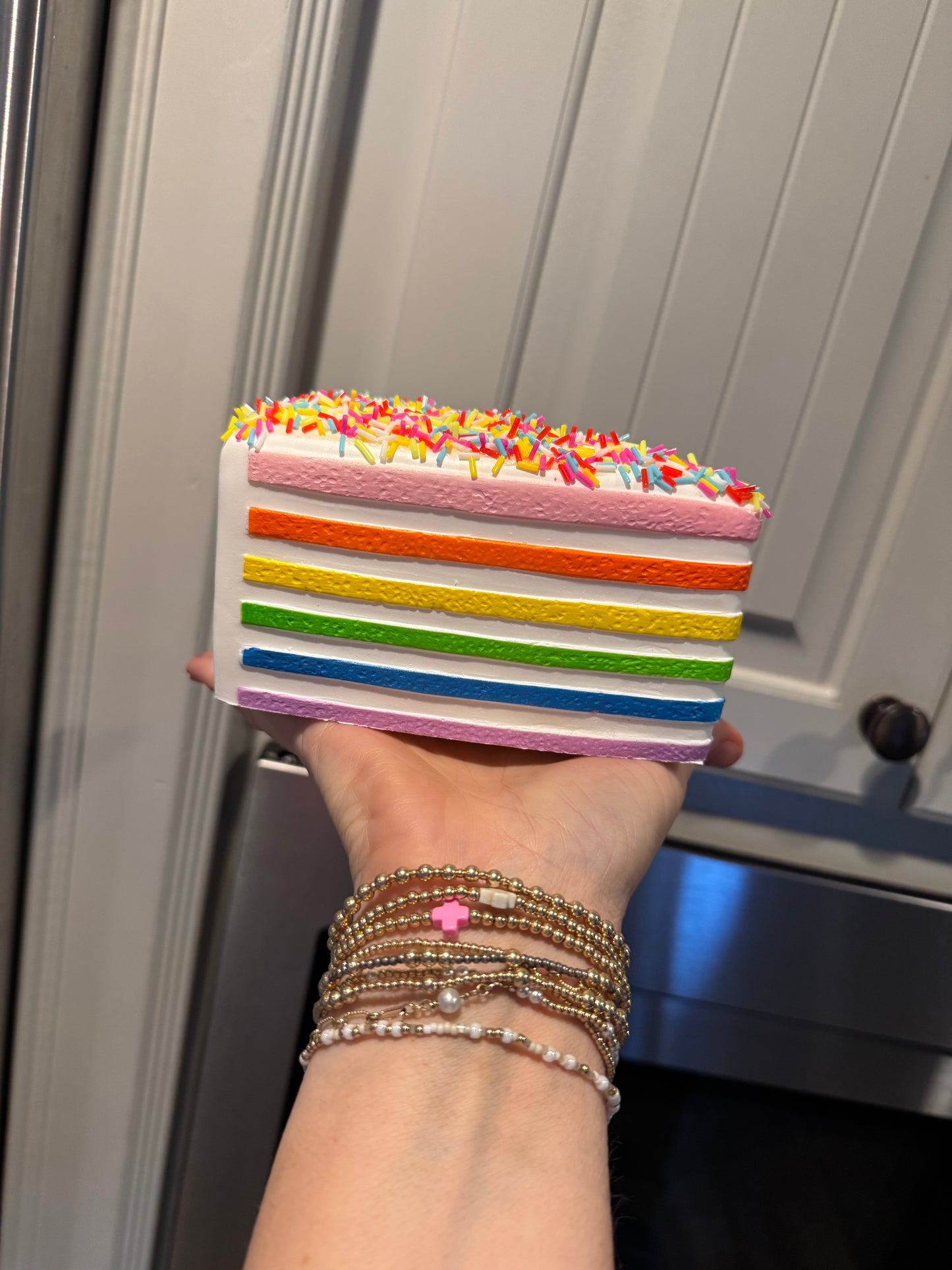 Rainbow Cake Squishy