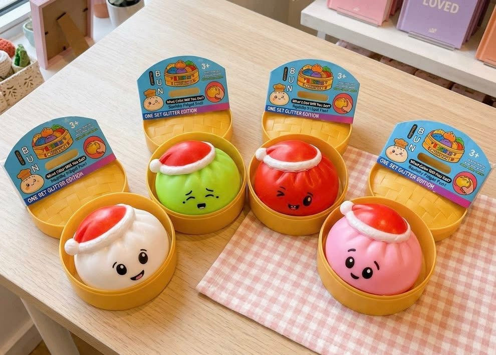 Christmas Squeaky Dumplings (preorder)