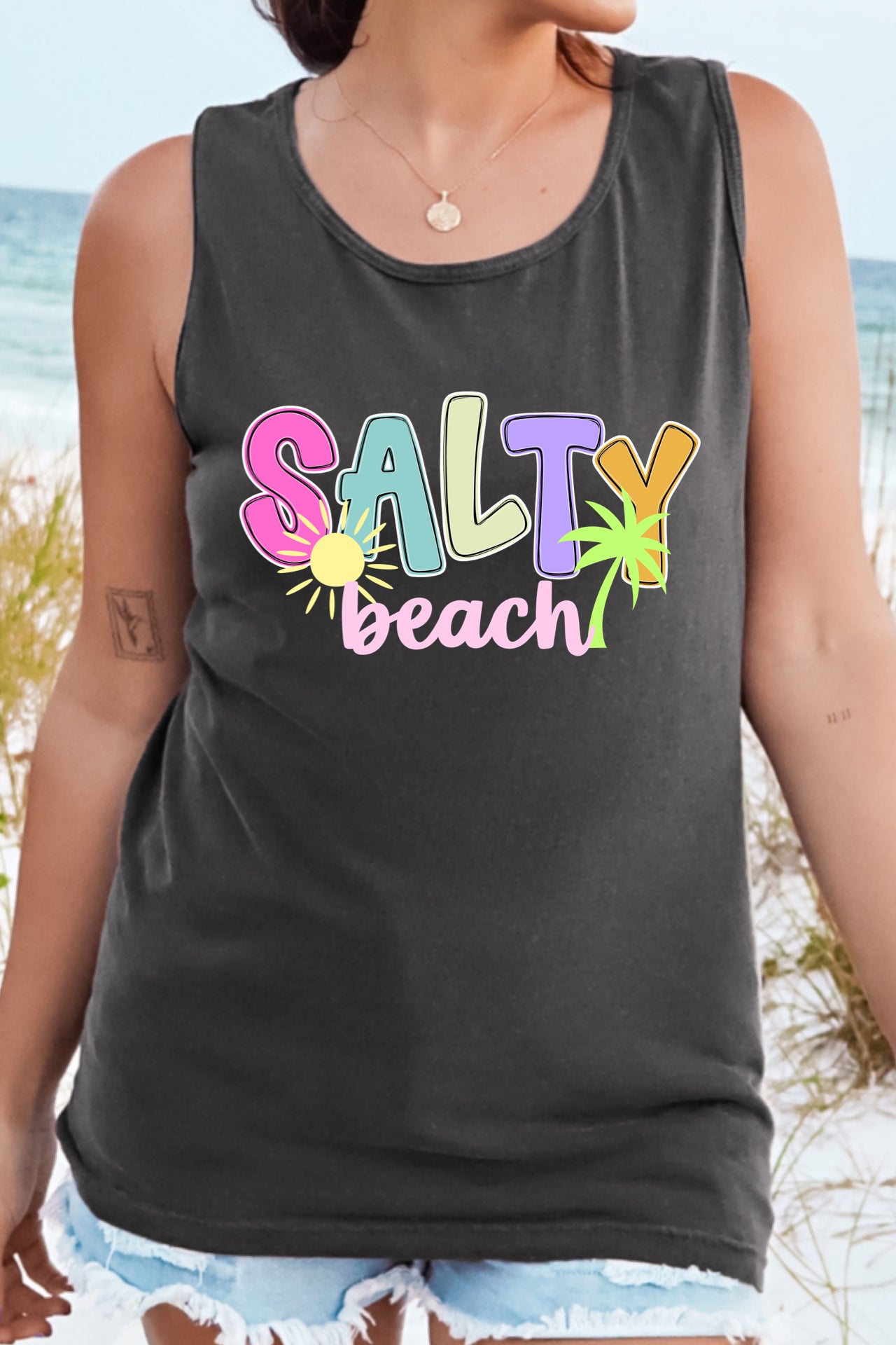 Salty Beach Tank Top