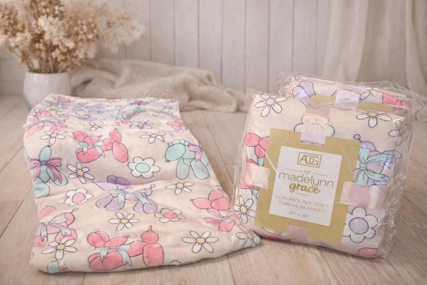 Madelynn Grace Luxe Fleece Blankets