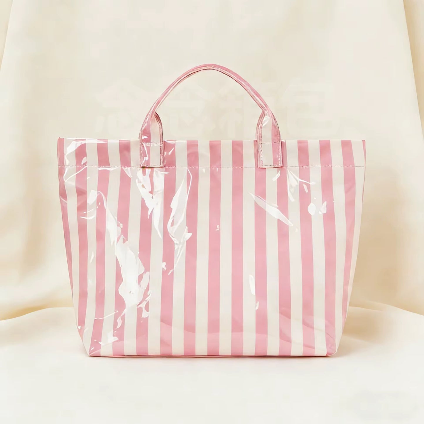 Striped PVC Bag - preorder