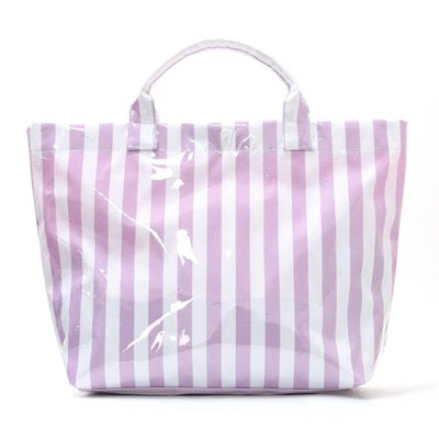 Striped PVC Bag - preorder
