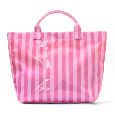 Striped PVC Bag - preorder