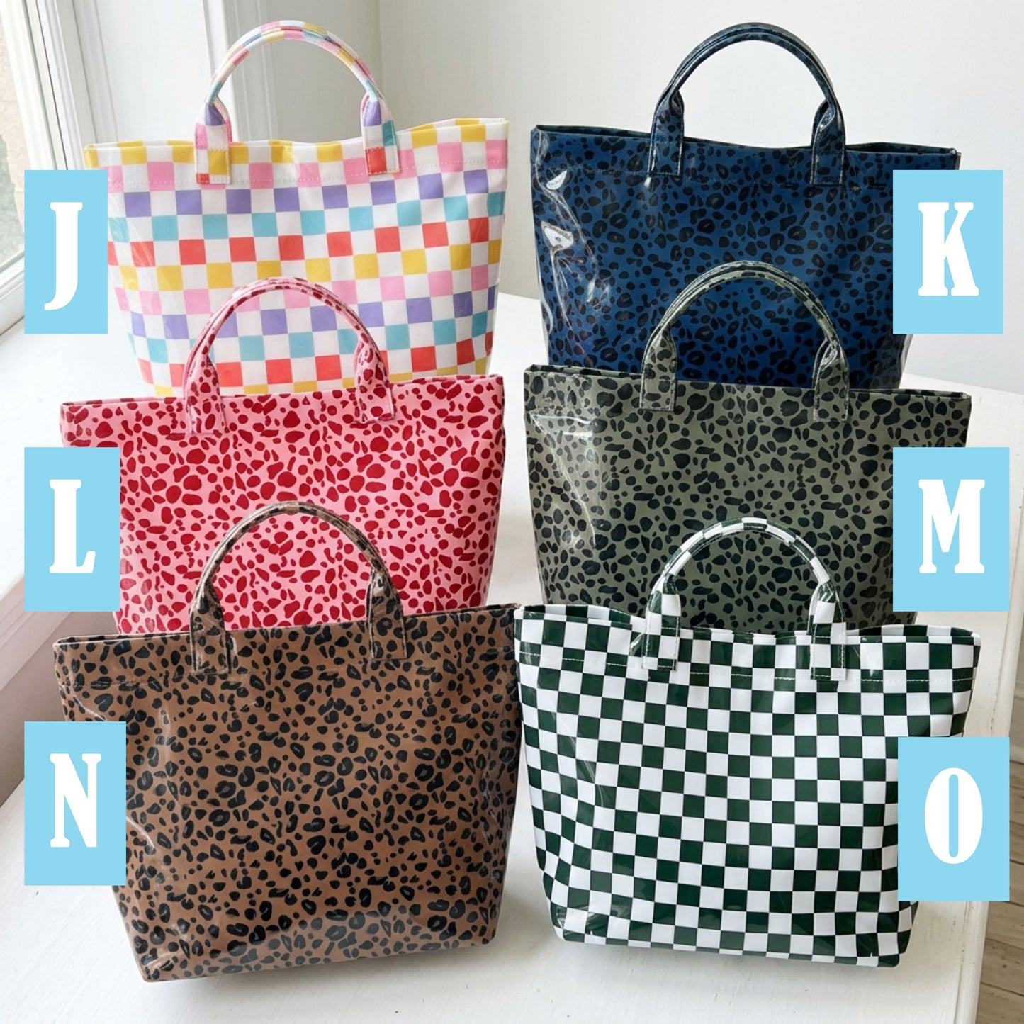 Patterned PVC Bag - preorder