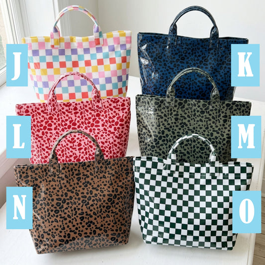 Patterned PVC Bag - preorder