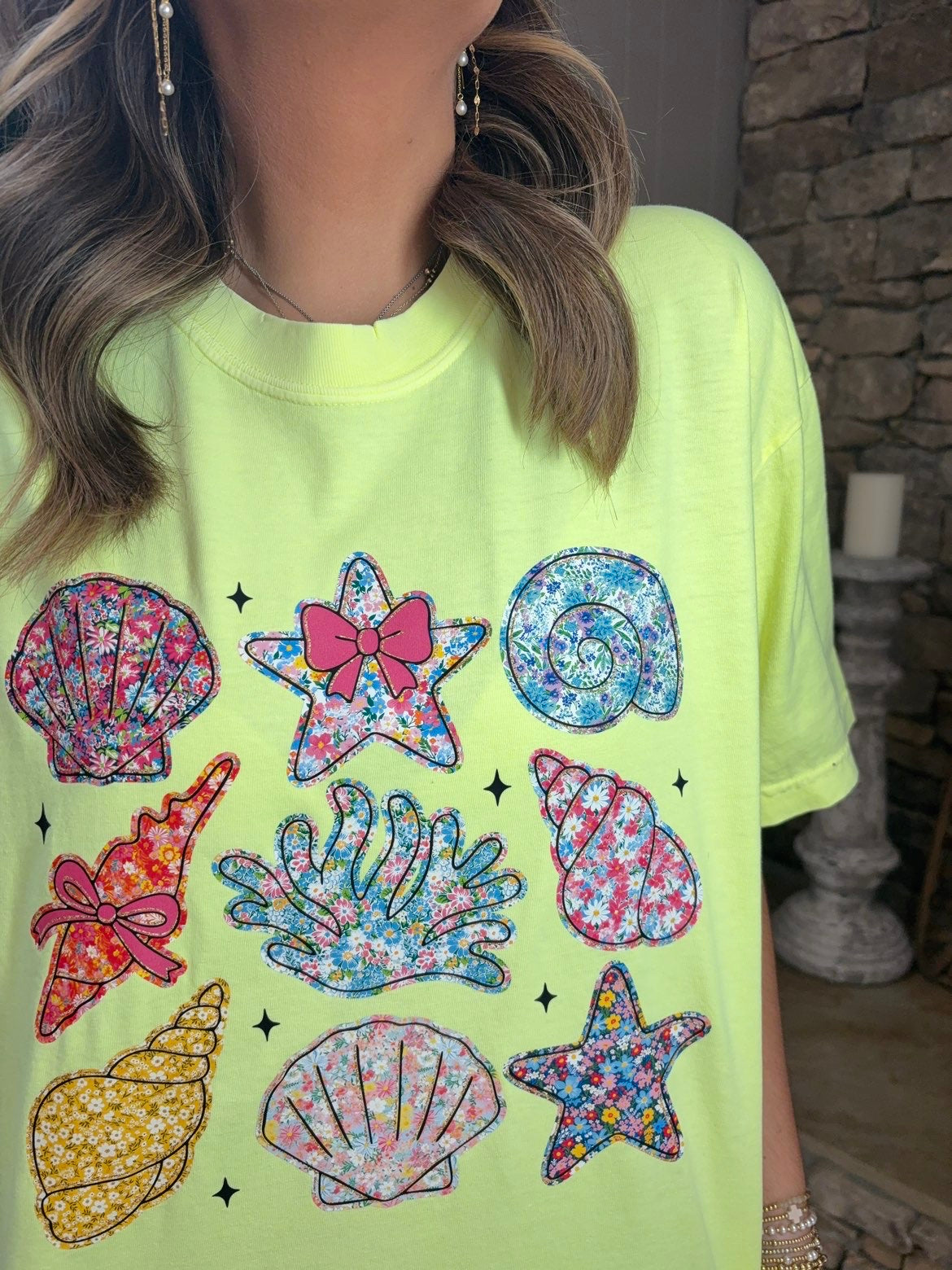 Coquette Seashells Tees & Sweatshirts
