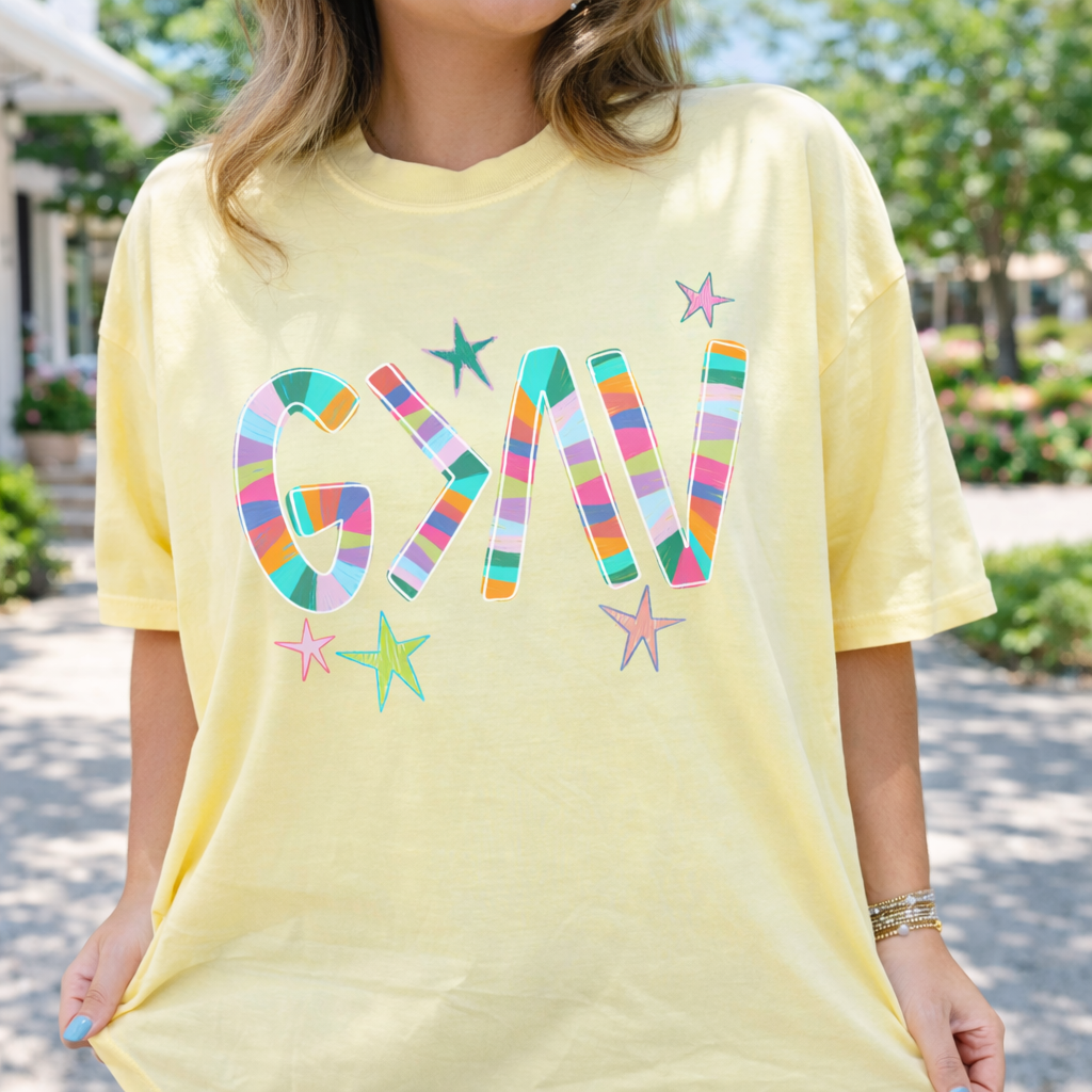 Striped God is Greater Than the Highs and Lows Tee