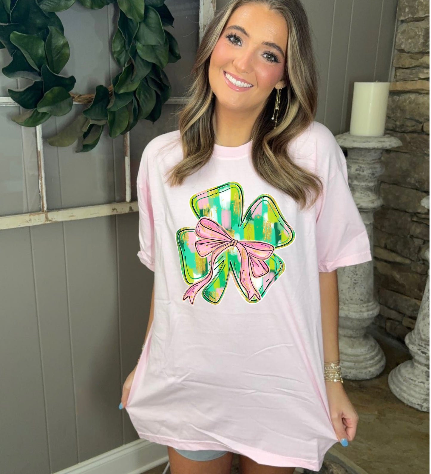 Painted Clover CC Tee