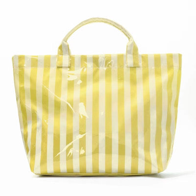 Striped PVC Bag - preorder