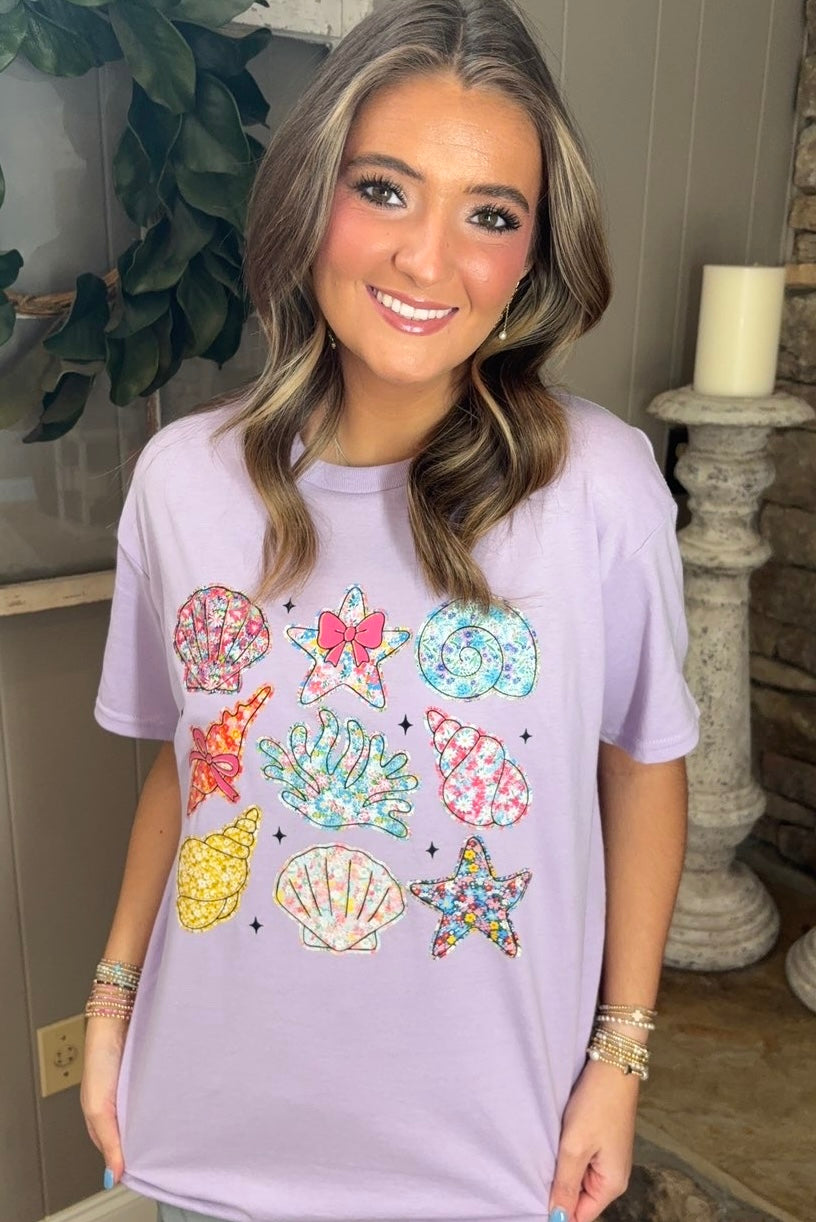 Coquette Seashells Tees & Sweatshirts