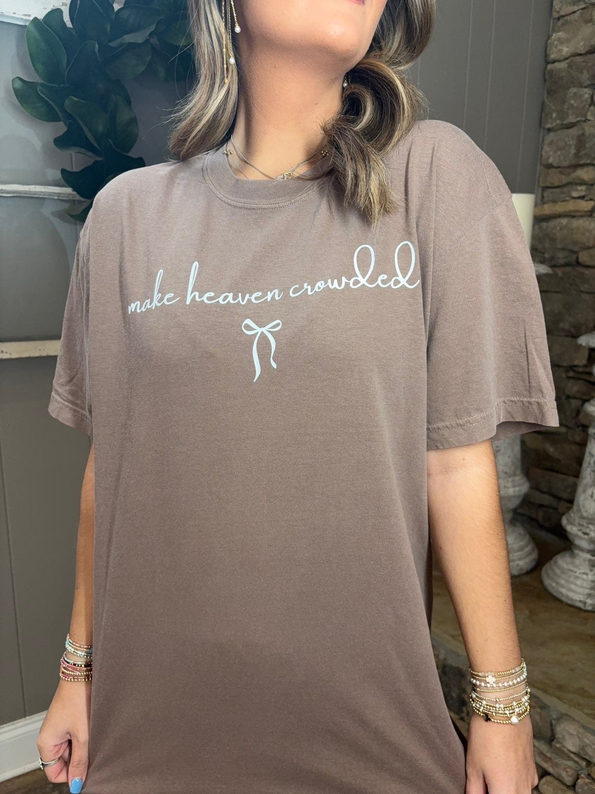 Dainty Make Heaven Crowded Tee