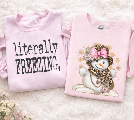 Literally Freezing Reversible Sweatshirt