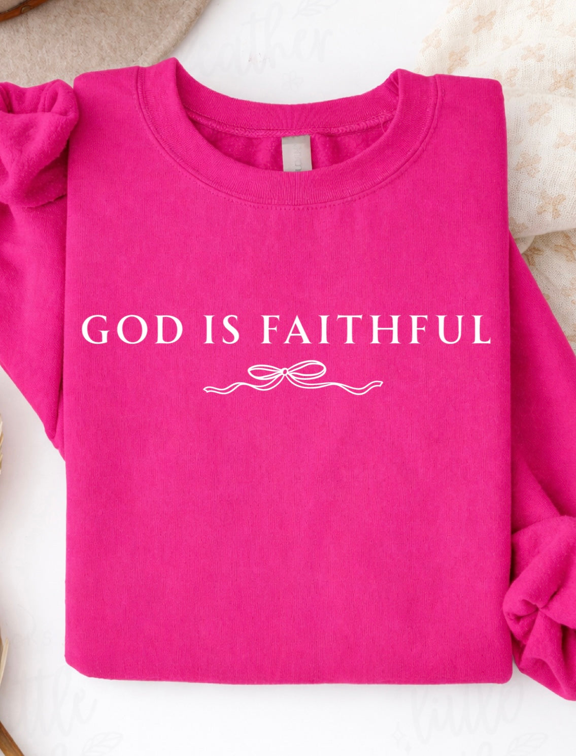Dainty God is Faithful Tees & Sweats