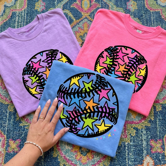 Star Baseball / Softball tees