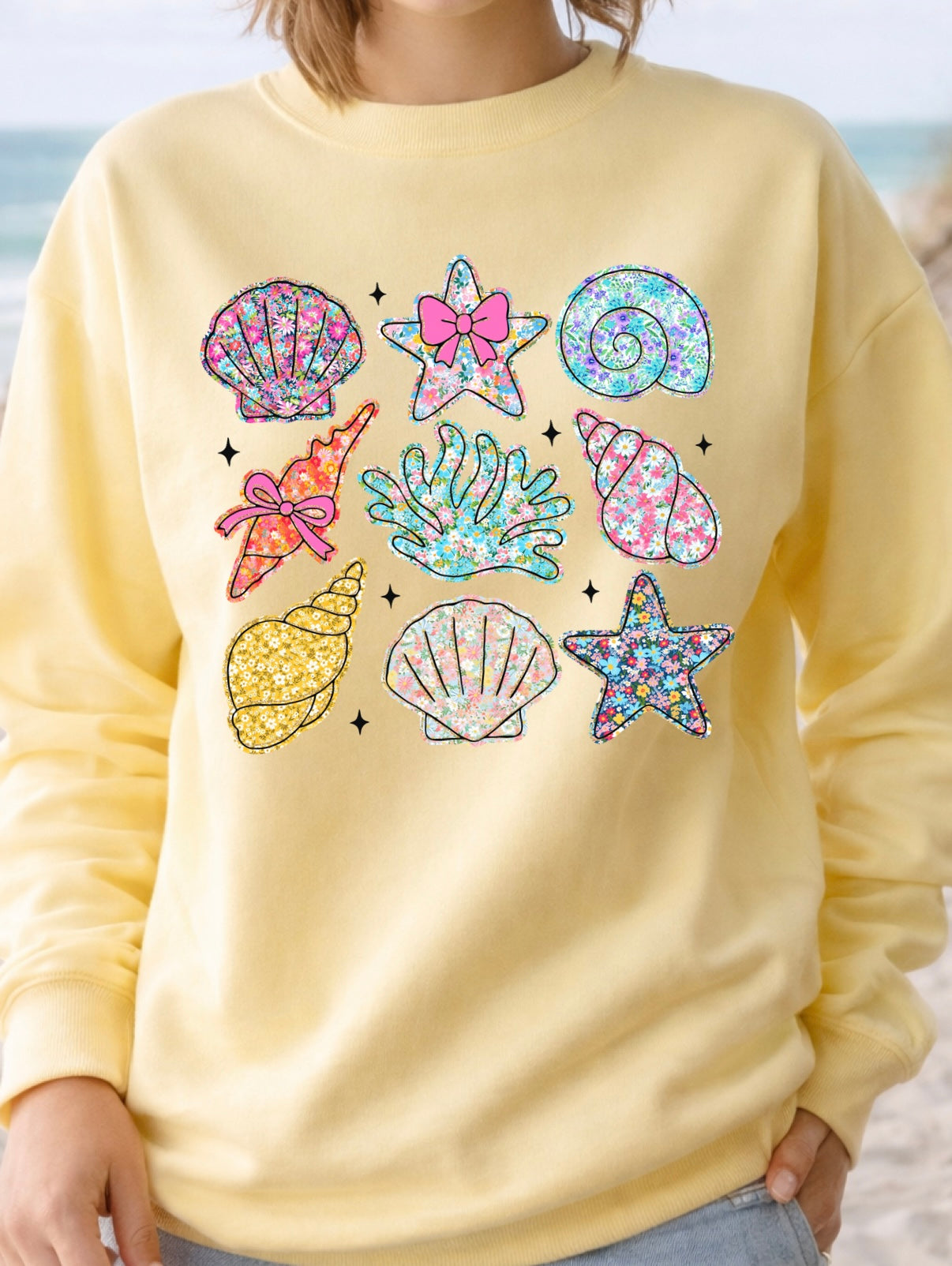 Coquette Seashells Tees & Sweatshirts