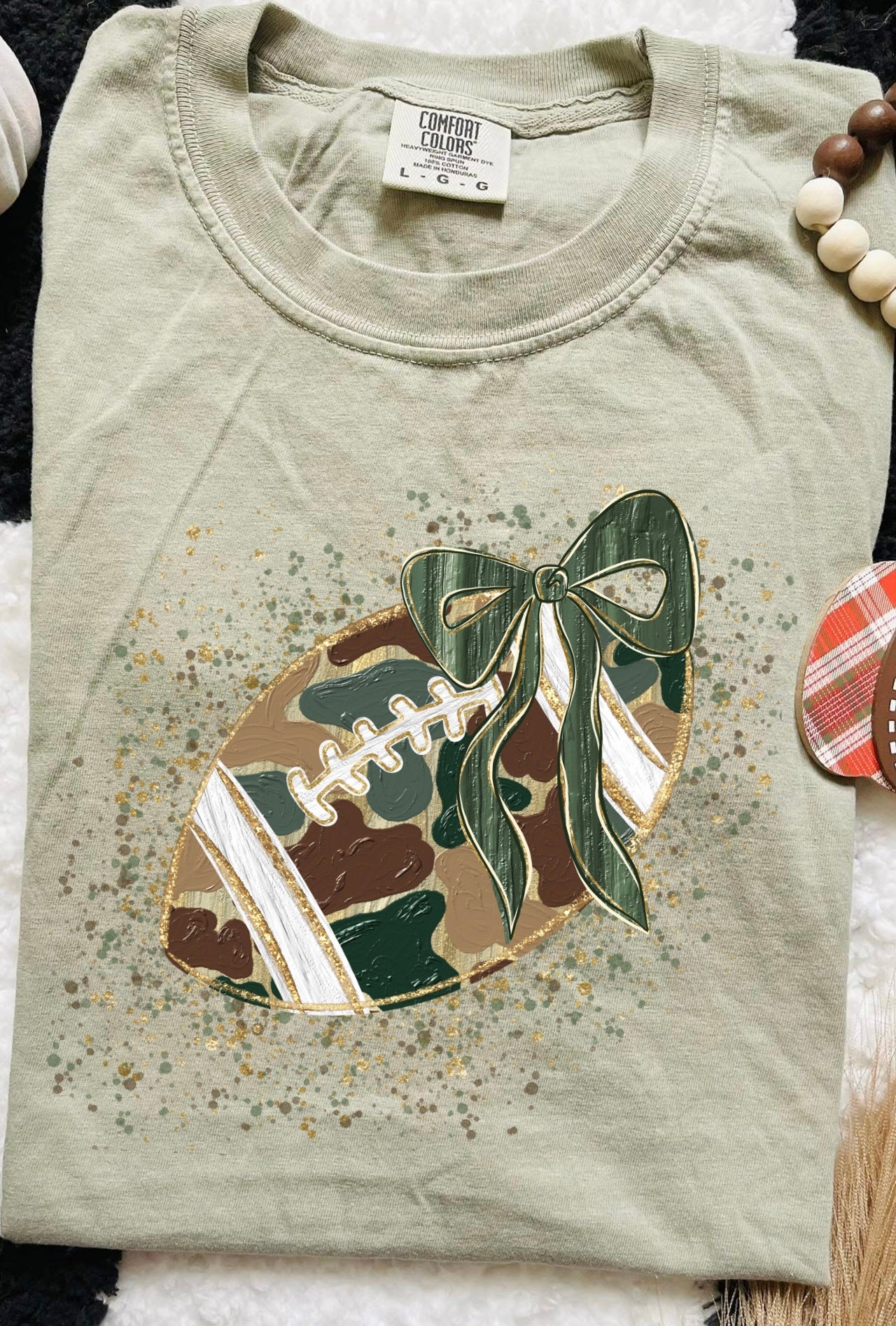 Camo Football Tees & Sweatshirts