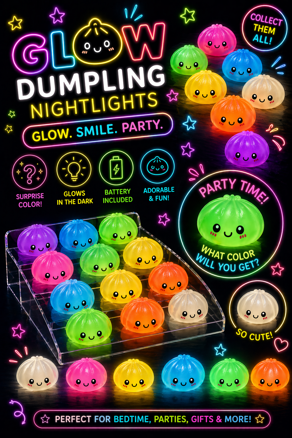 Dozen Mood Dumpling Nightlight (preorder)