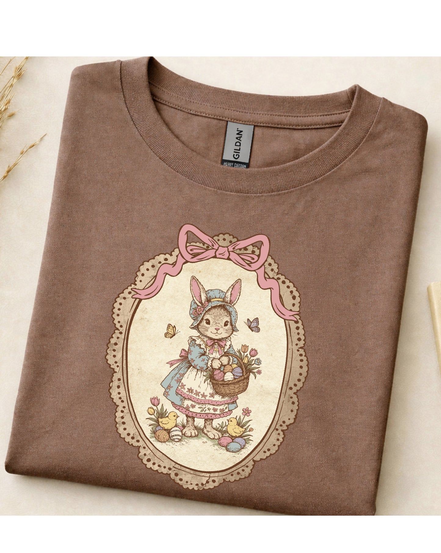 Vintage Frame Bunny Tees