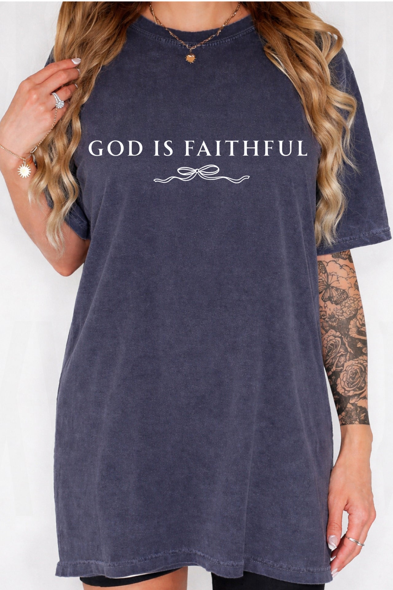 Dainty God is Faithful Tees & Sweats