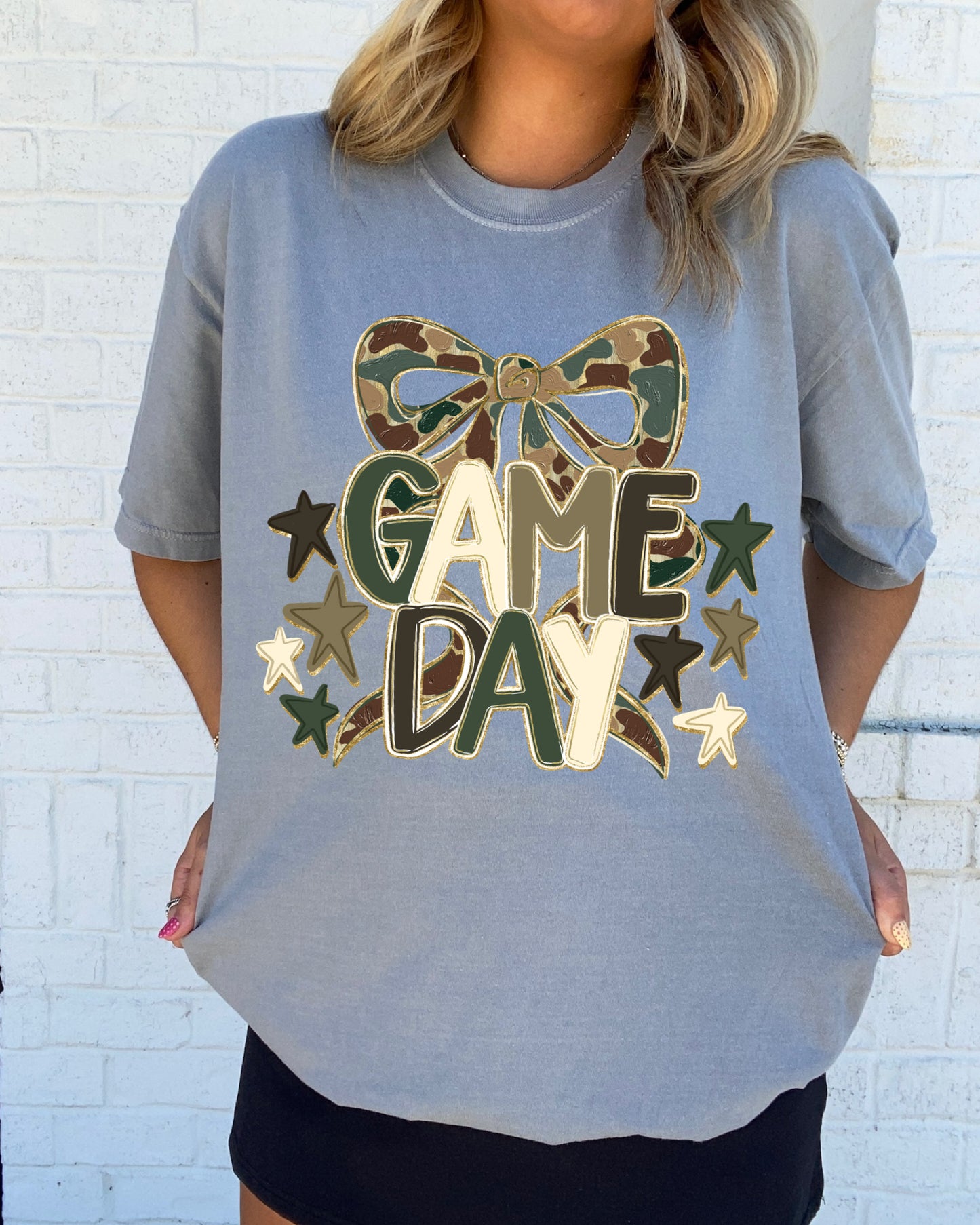 Camo Game Day Tees & Sweatshirts