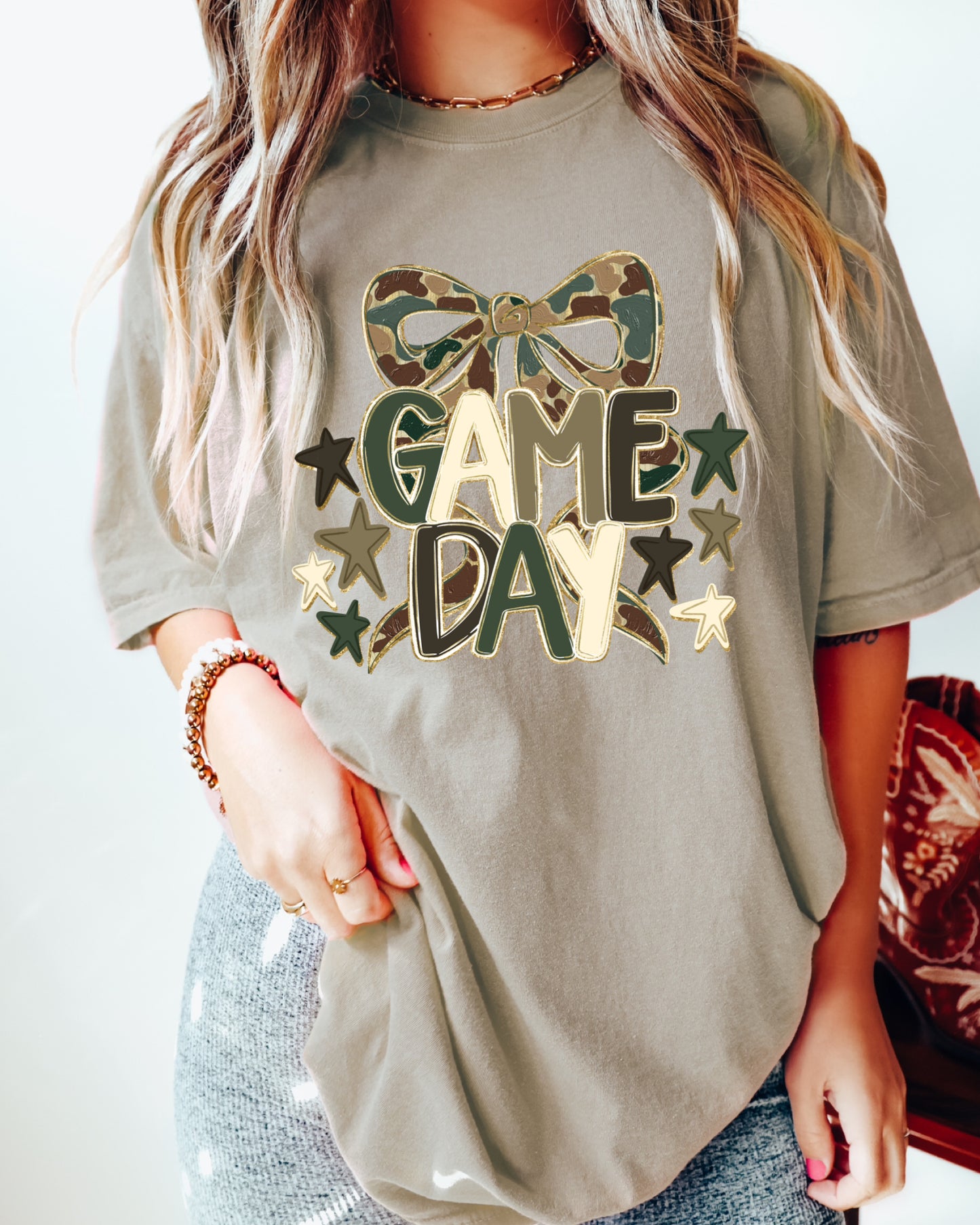 Camo Game Day Tees & Sweatshirts