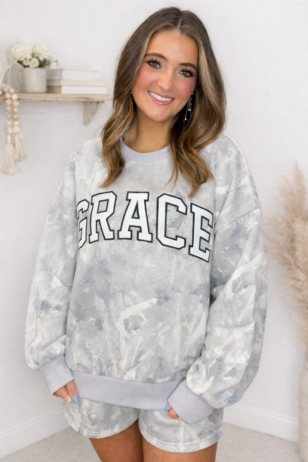 Grace Embroidered Camo Set