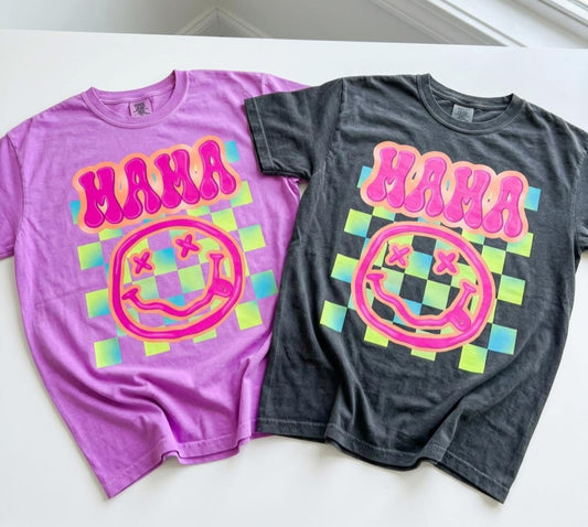 Retro Neon Mama CC Tees