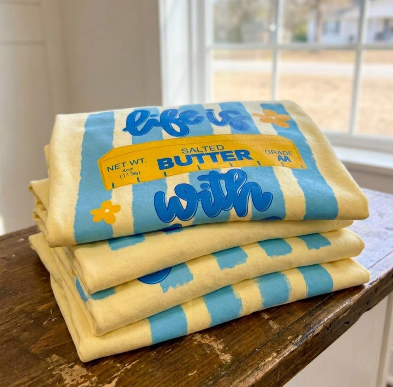 Life is Butter with Jesus CC Tee