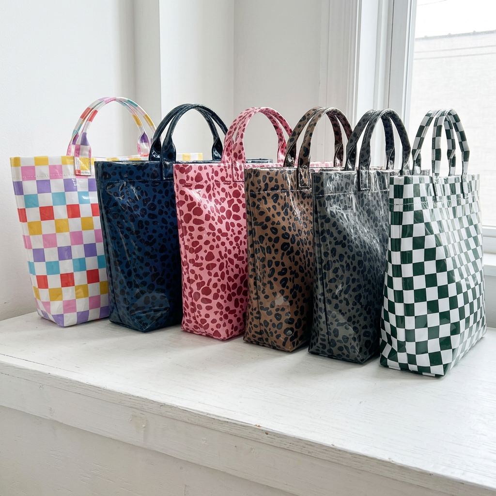 Patterned PVC Bag - preorder