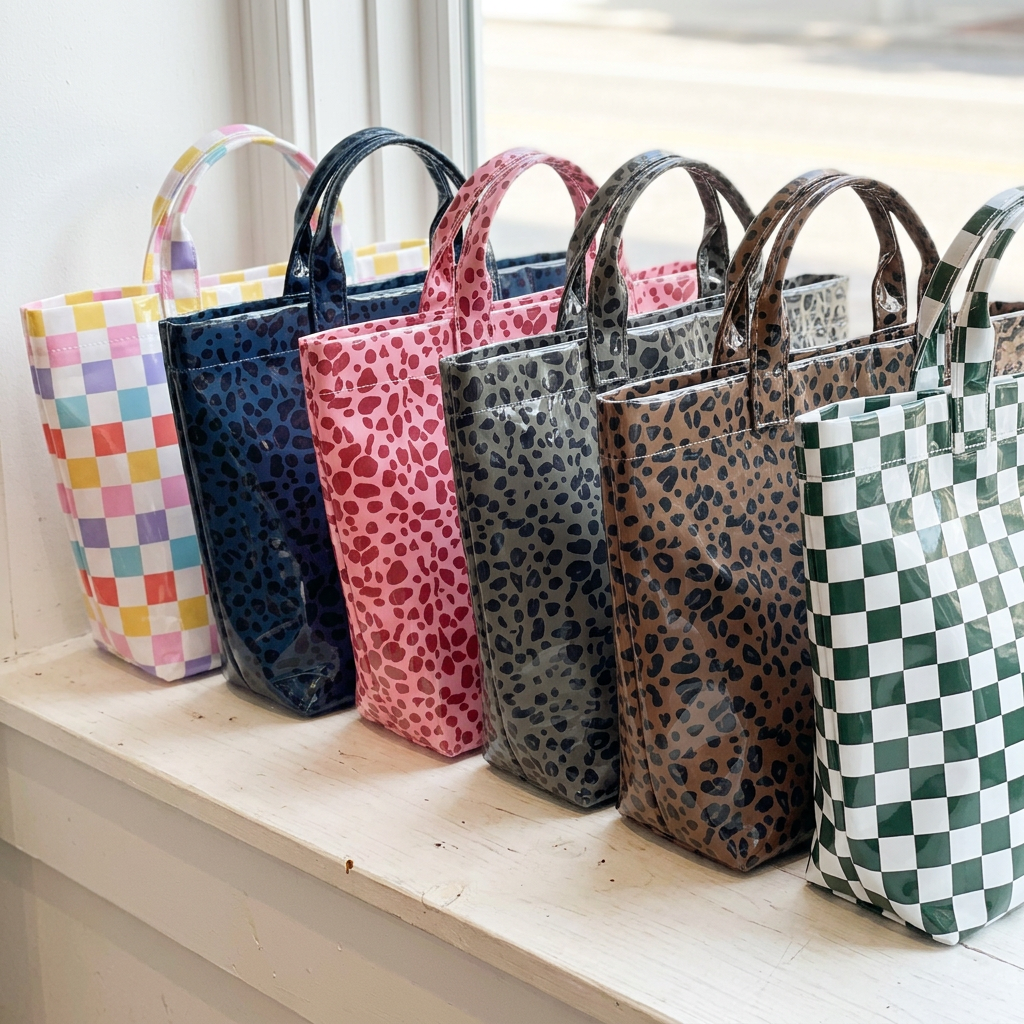 Patterned PVC Bag - preorder