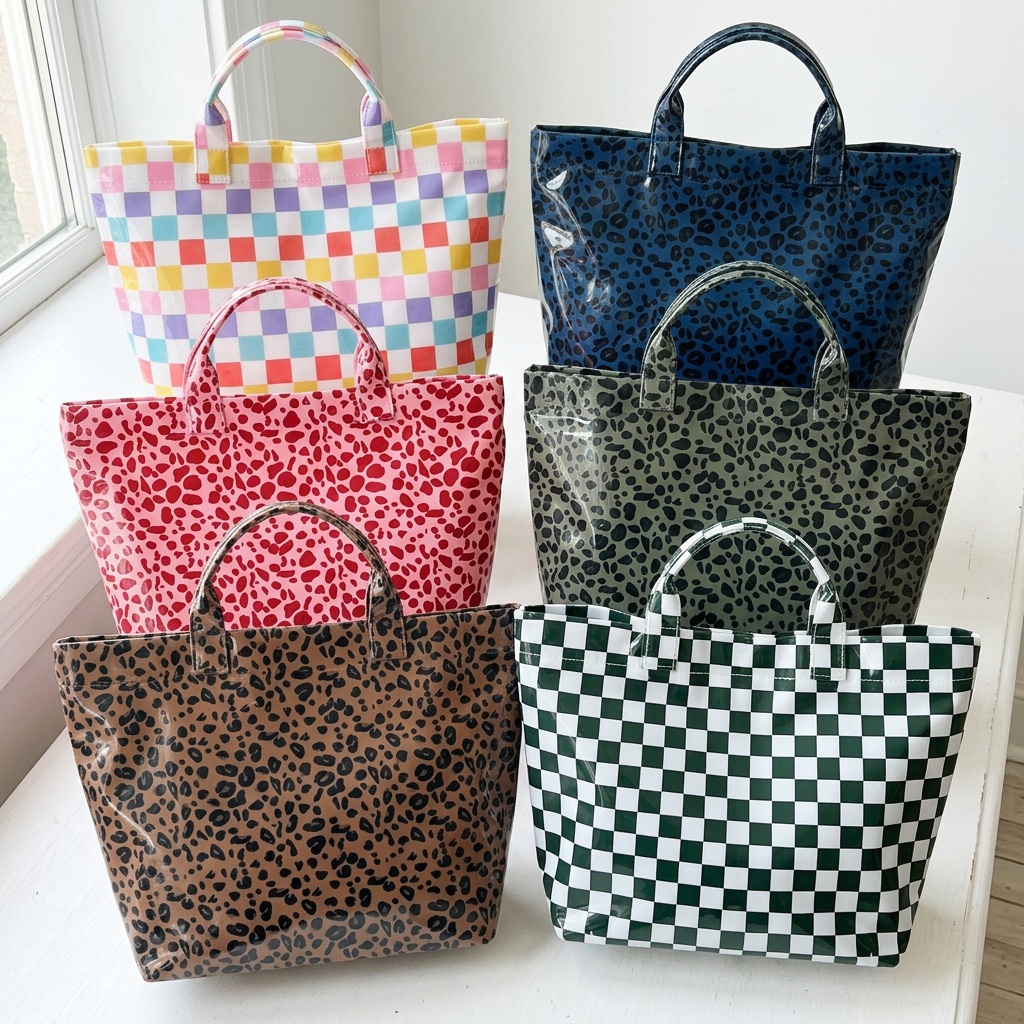 Patterned PVC Bag - preorder