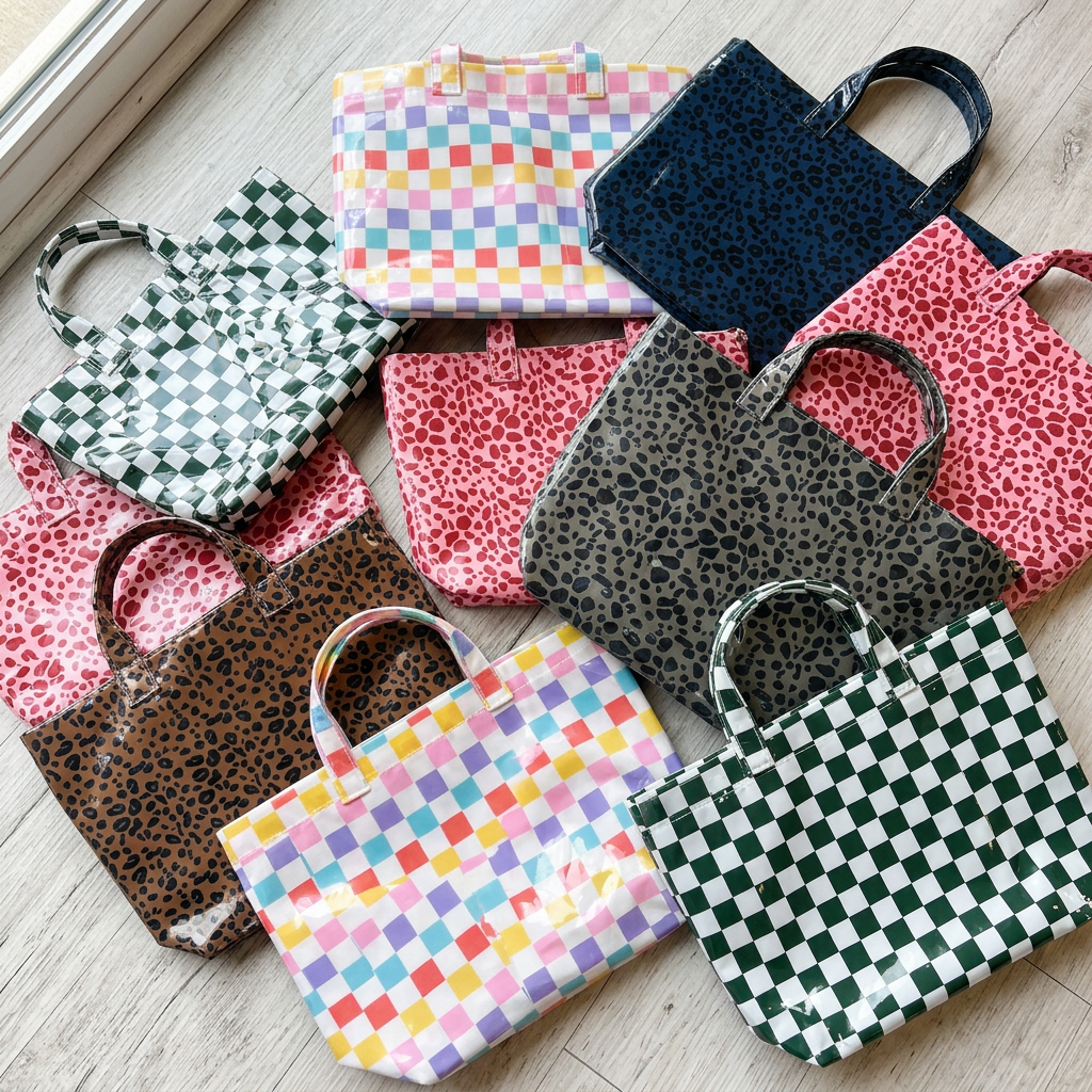 Patterned PVC Bag - preorder