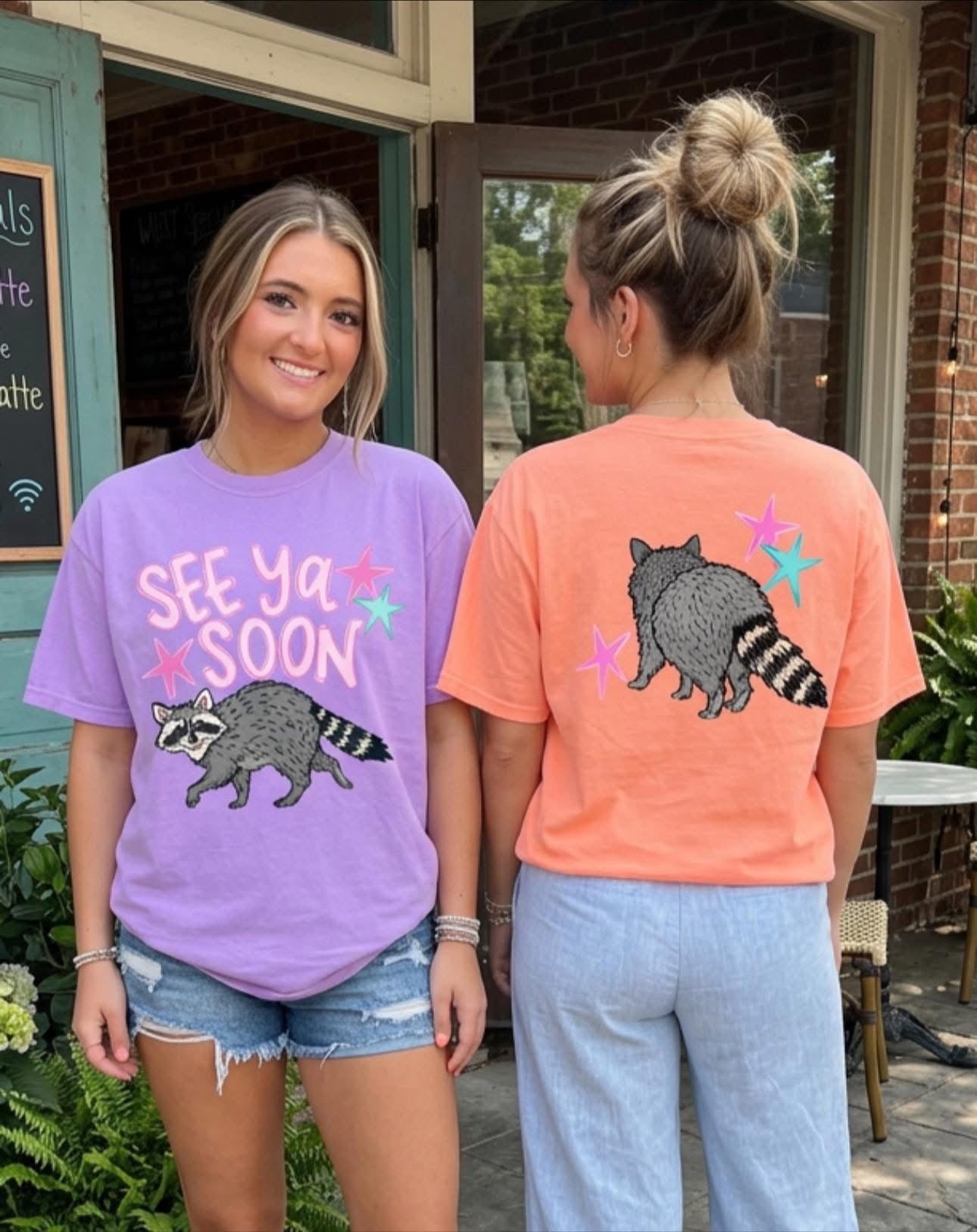 See You Soon Raccoon CC Tees