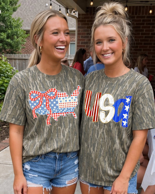 Mossy Oak Patriotic Tees