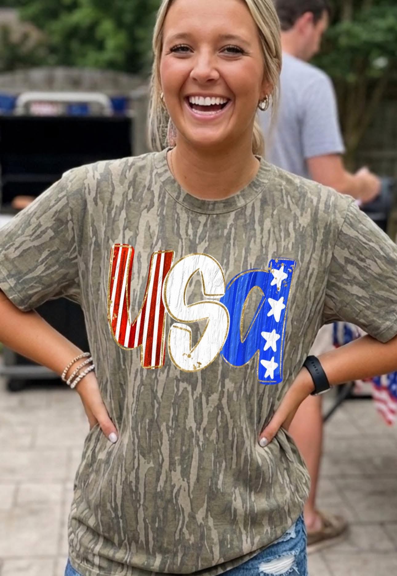 Mossy Oak Patriotic Tees