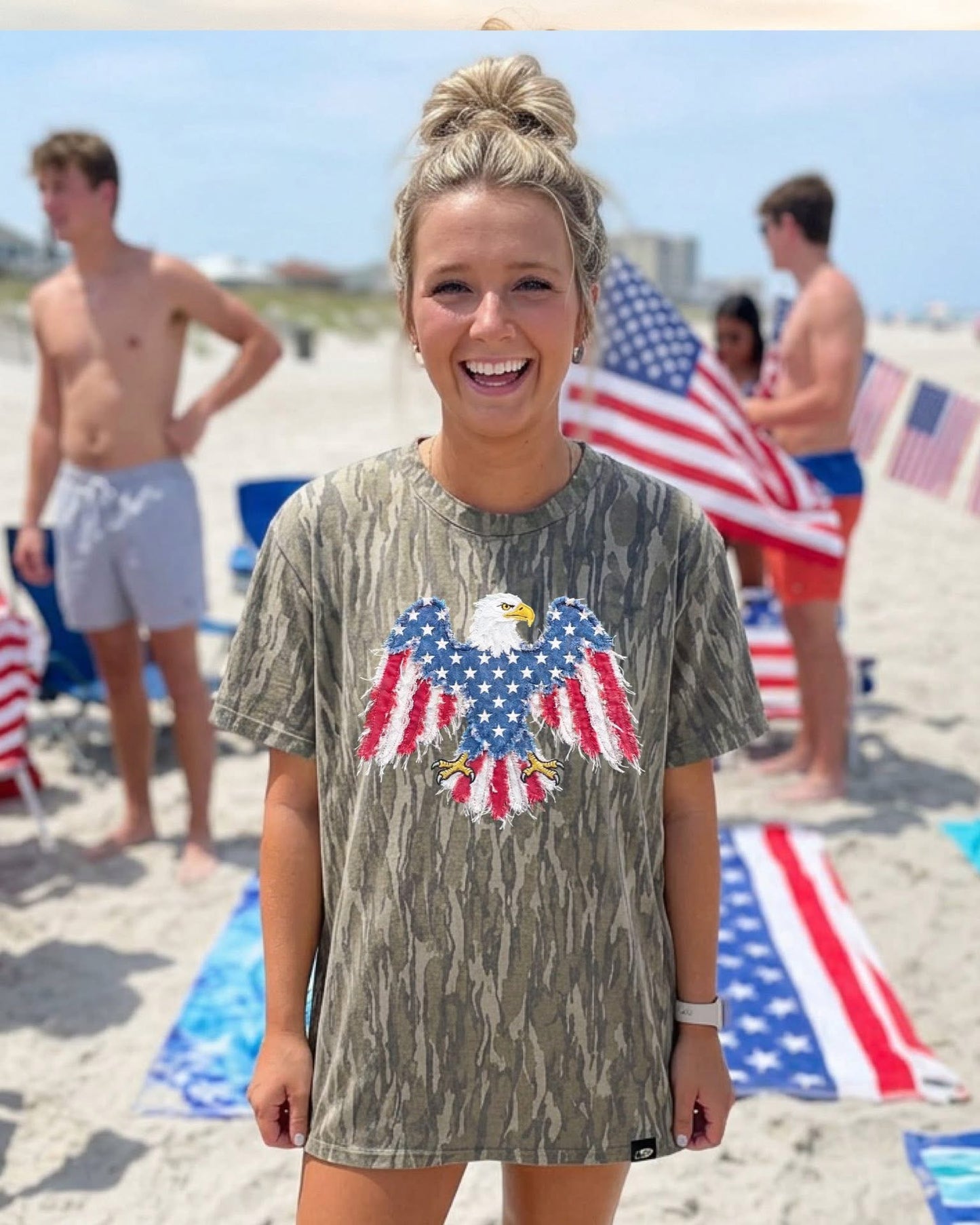 Mossy Oak Patriotic Tees