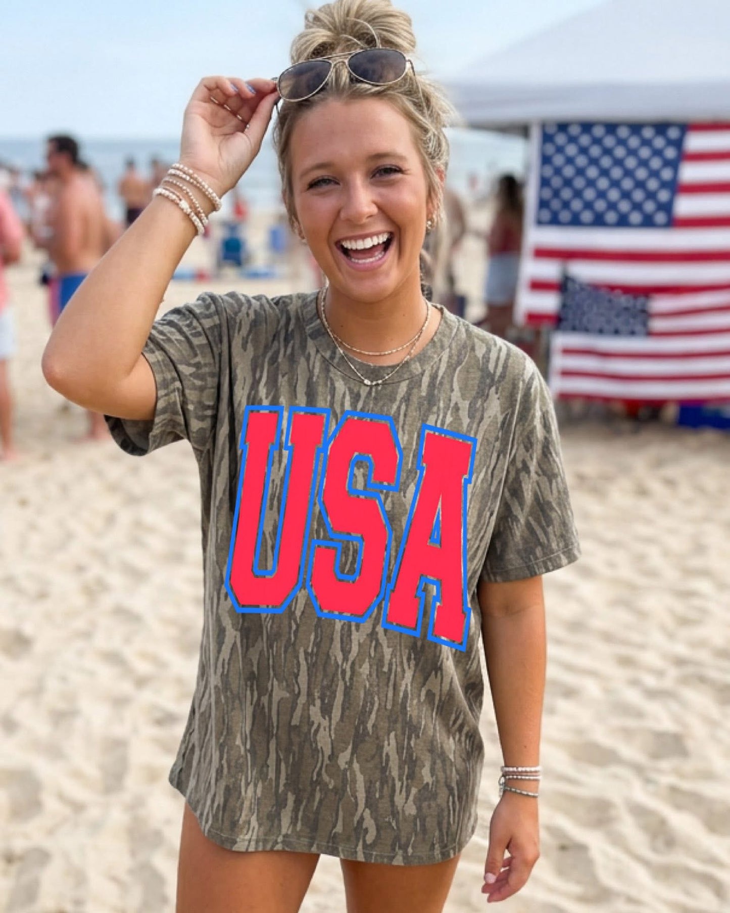 Mossy Oak Patriotic Tees