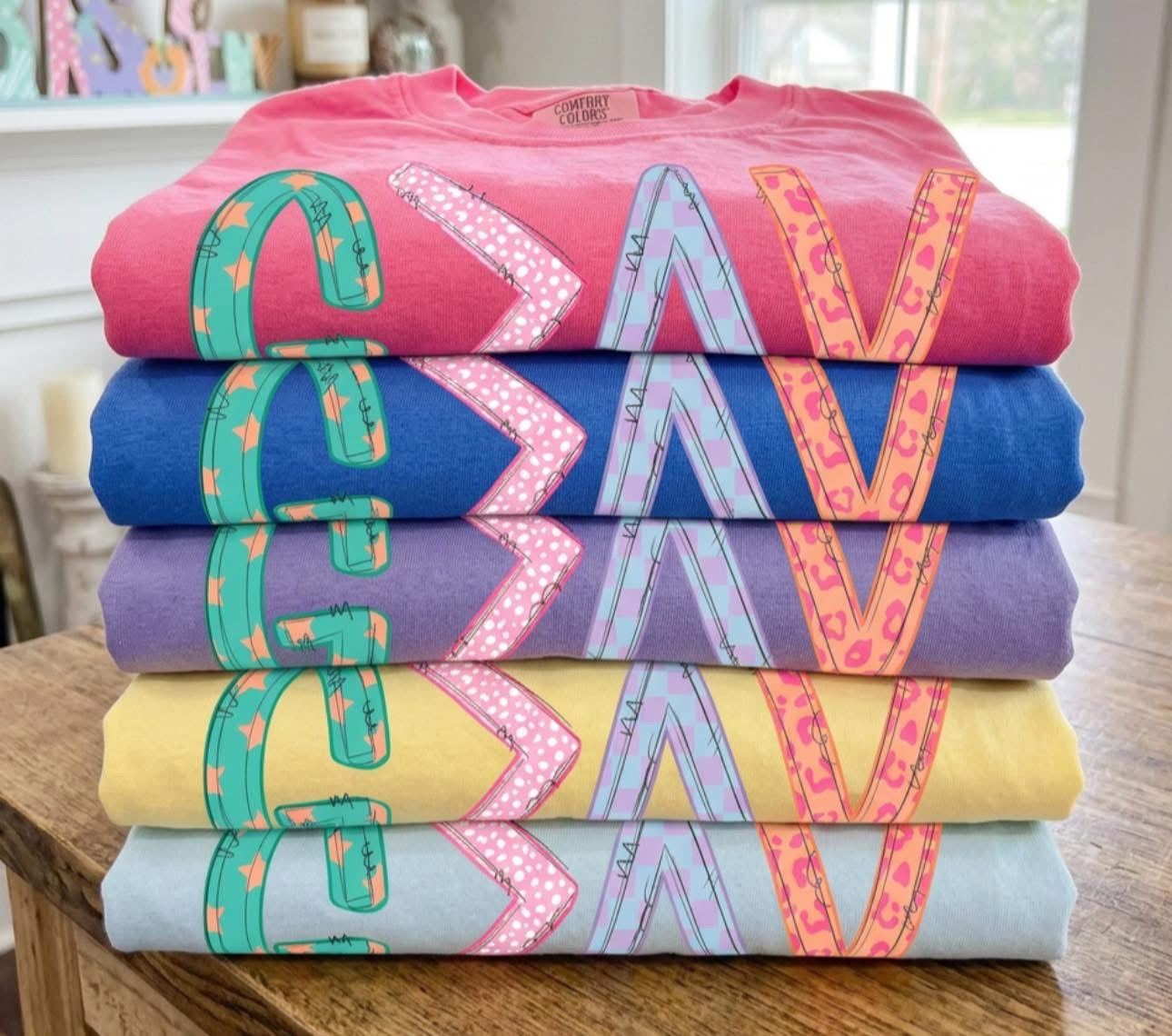 God is Greater than the Highs & Lows (patterns) - CC Tee