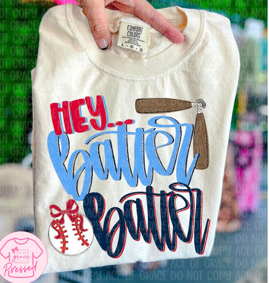 Hey Batter Batter Tees & Sweatshirts