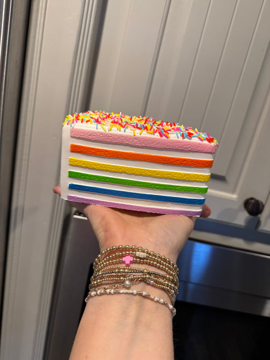 Rainbow Cake Squishy