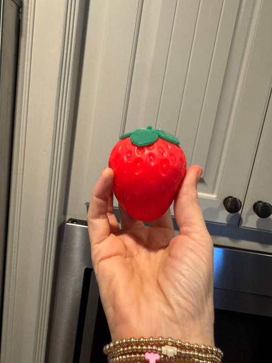 Red Strawberry Squishy