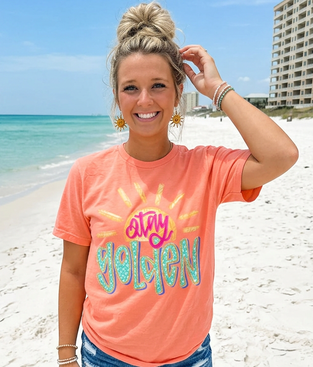 Stay Golden CC Tee