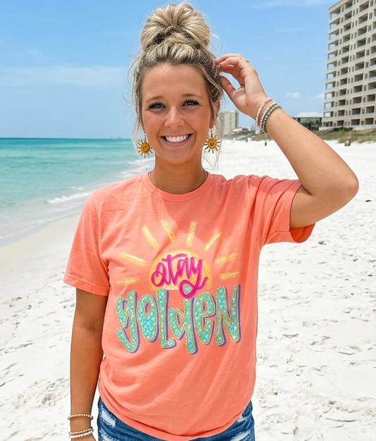 Stay Golden CC Tee