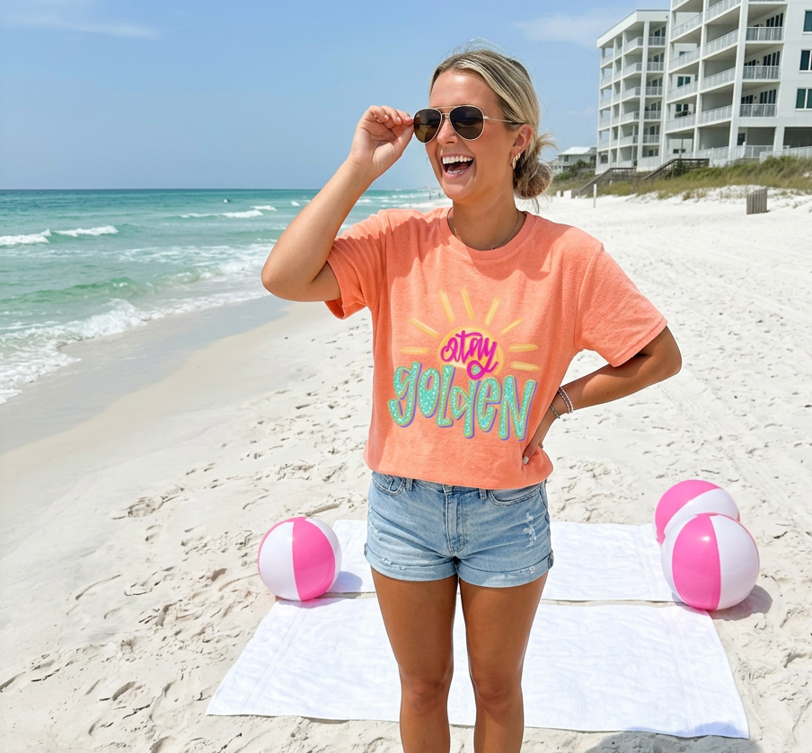 Stay Golden CC Tee