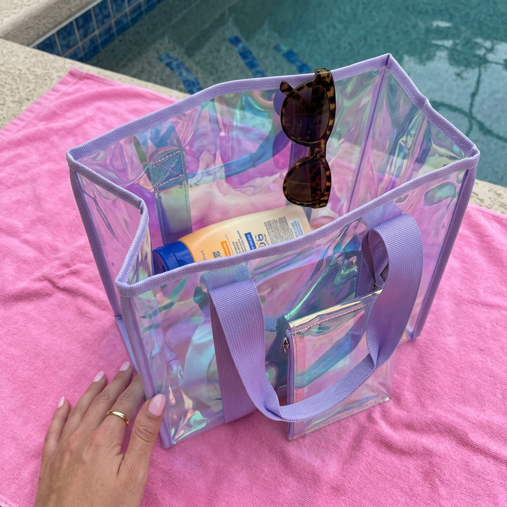 Iridescent PVC Bags (preorder)