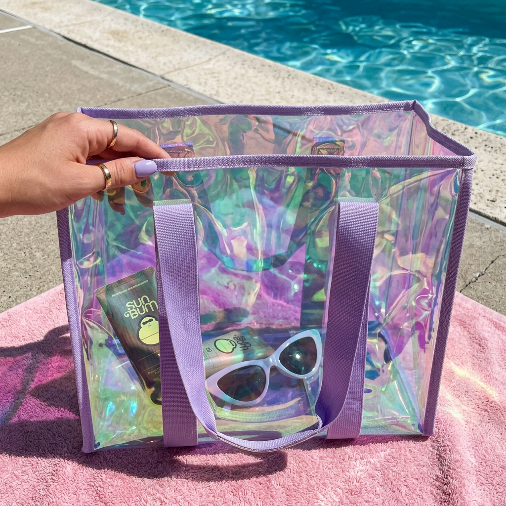 Iridescent PVC Bags (preorder)