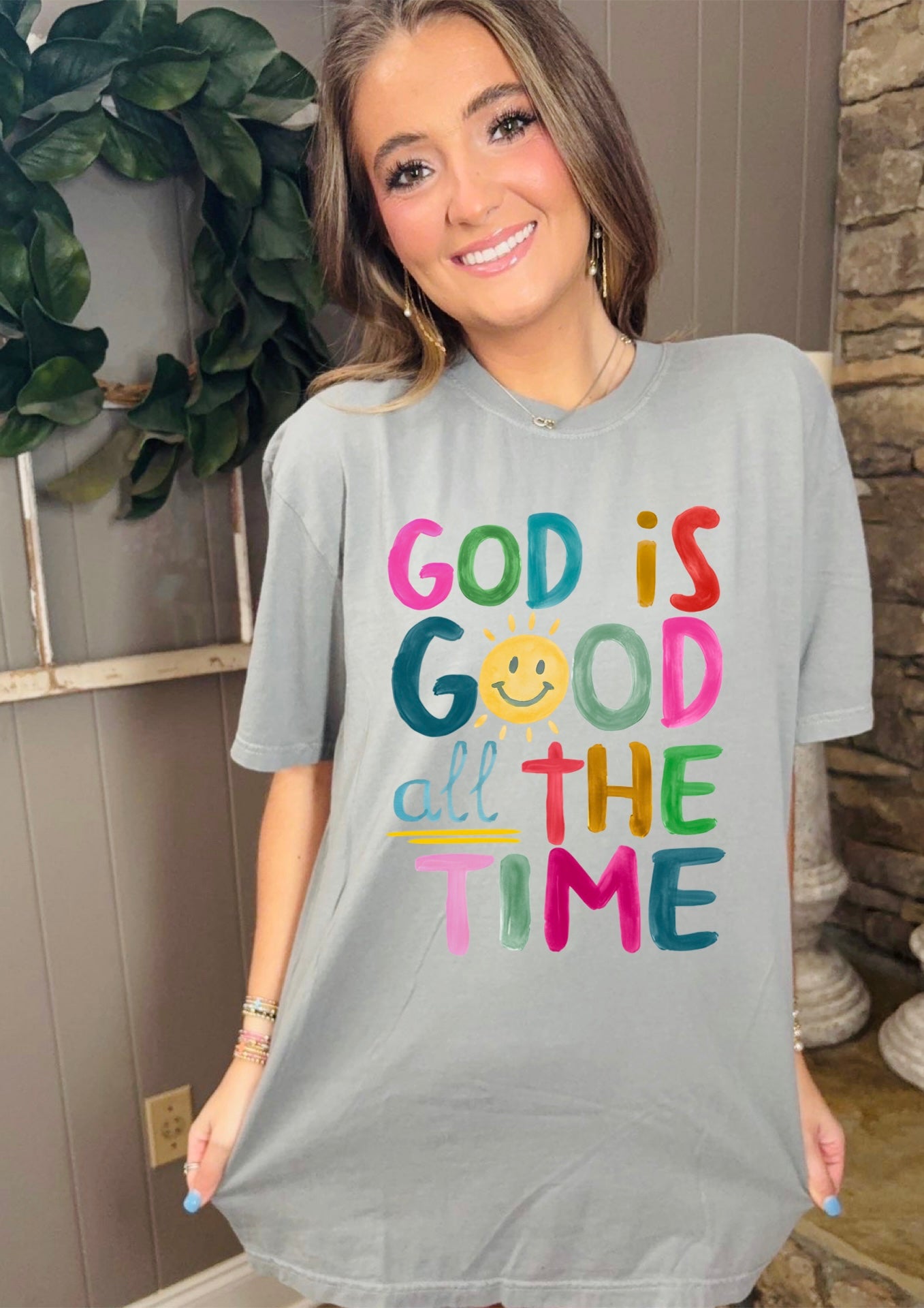 God is Good All the Time Scribble Tee