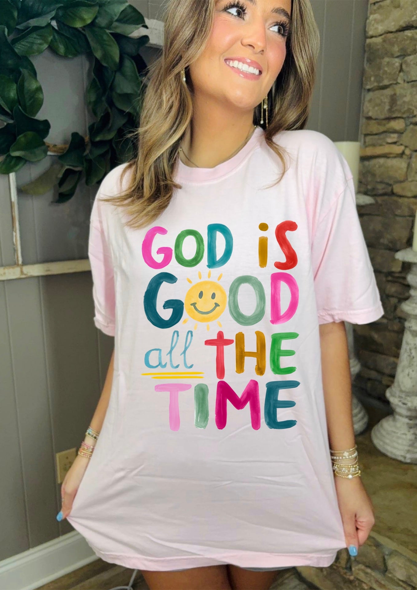 God is Good All the Time Scribble Tee